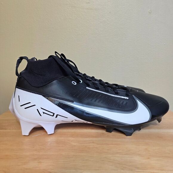 Nike Vapor Edge Pro 360 2 Football Cleats Black White DA5456-001 Men's Size 13